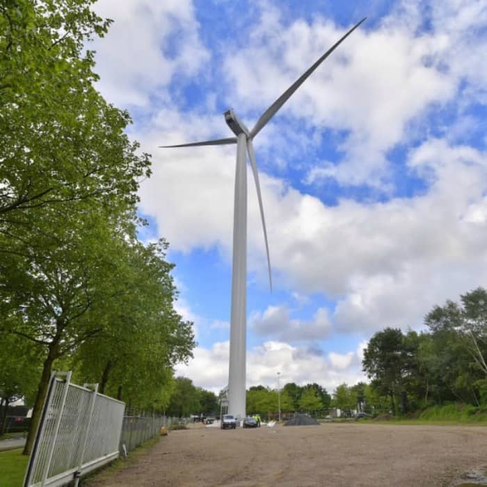 IFF Launches First Ever On-Site Wind Turbine in Tilburg - NFIA