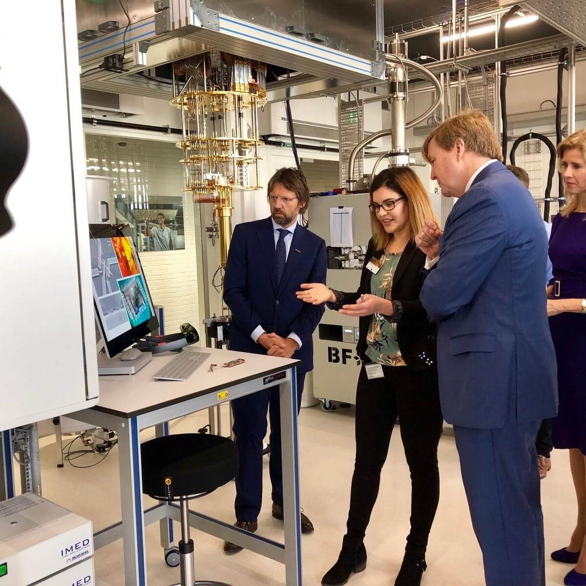 Dutch King Opens Microsoft Quantum Lab in the Netherlands NFIA