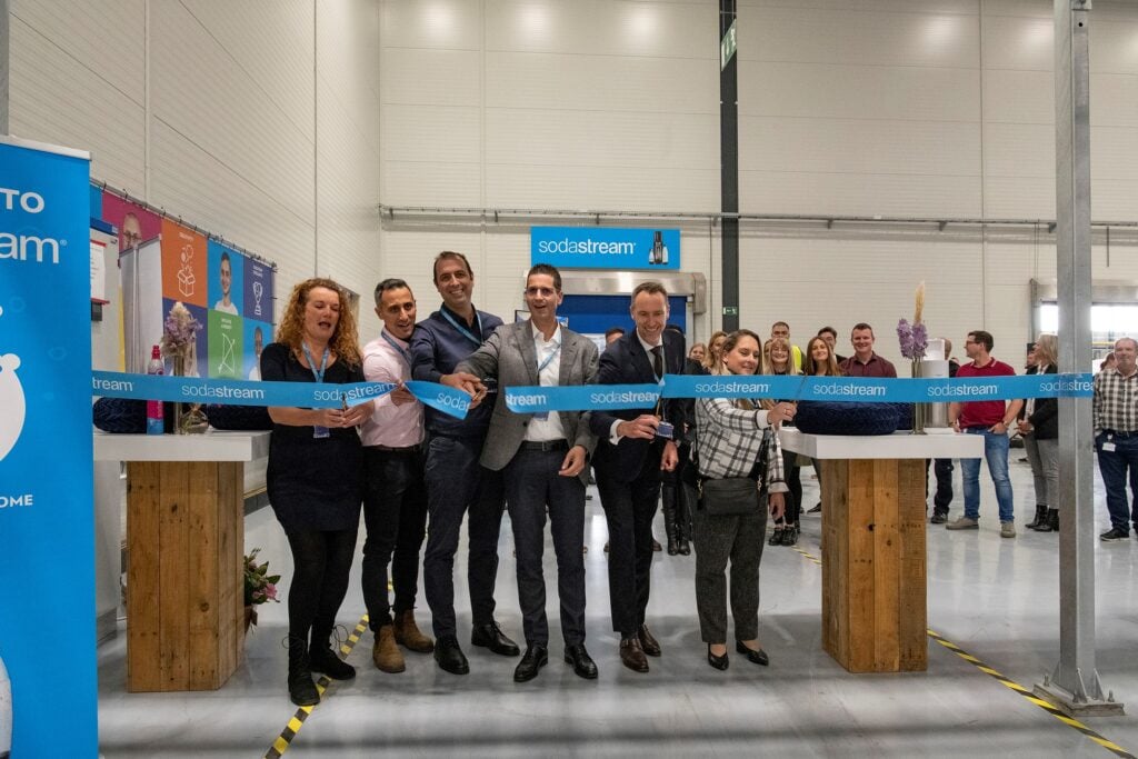 Sodastream opens factory in the Netherlands