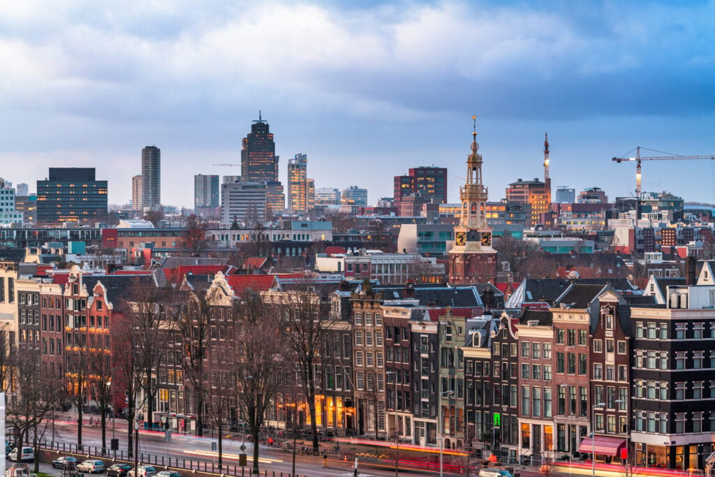 Cityscape photo of Amsterdam for Lucid Software HQ - Invest in Holland