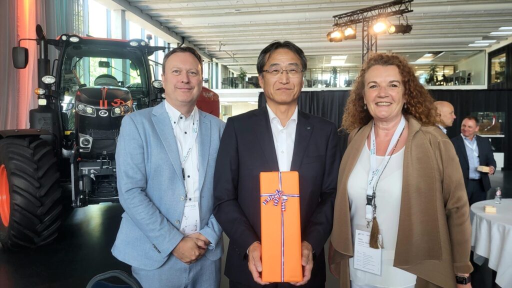 Kubota opening with NFIA and Kubota official