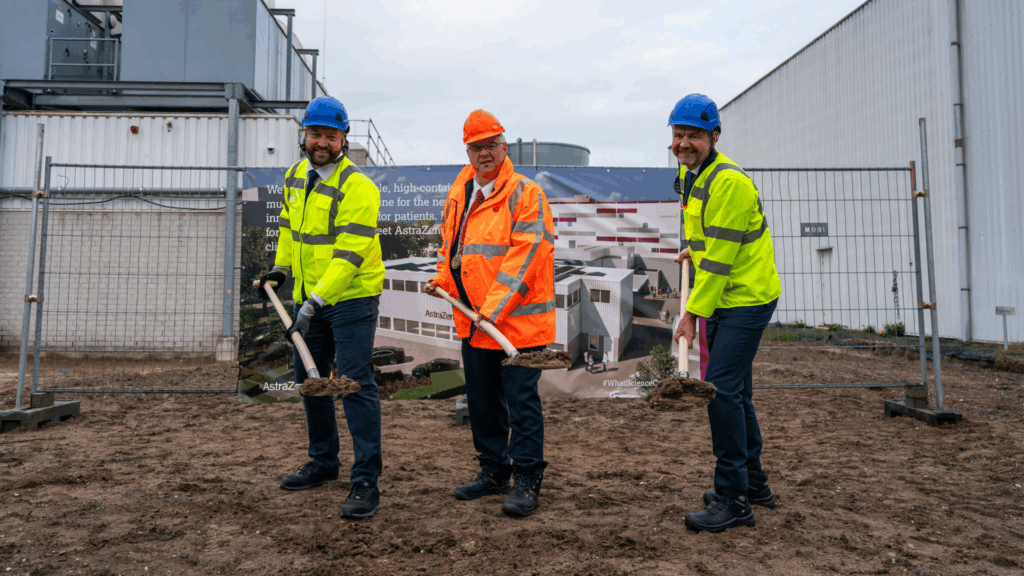 AstraZeneca Groundbreaking for Nijmegen expansion