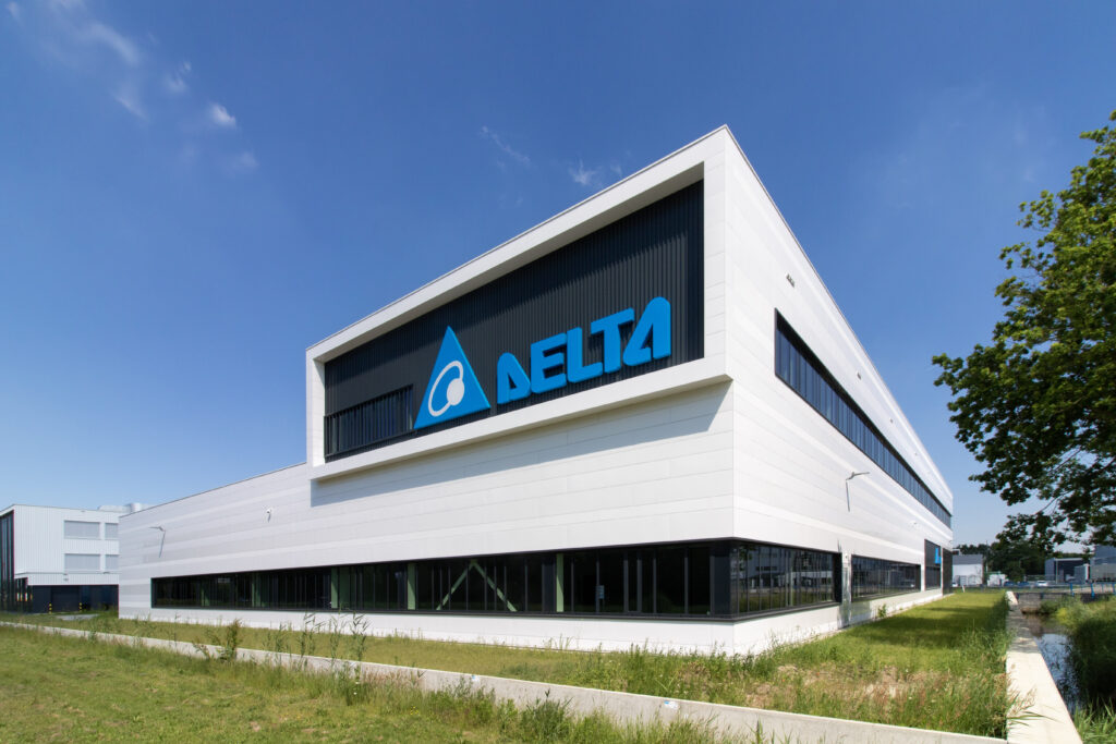 Delta EMEA’s sales and R&D green building in Helmond, the Netherlands.