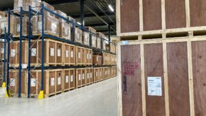 Intellian Netherlands warehouse